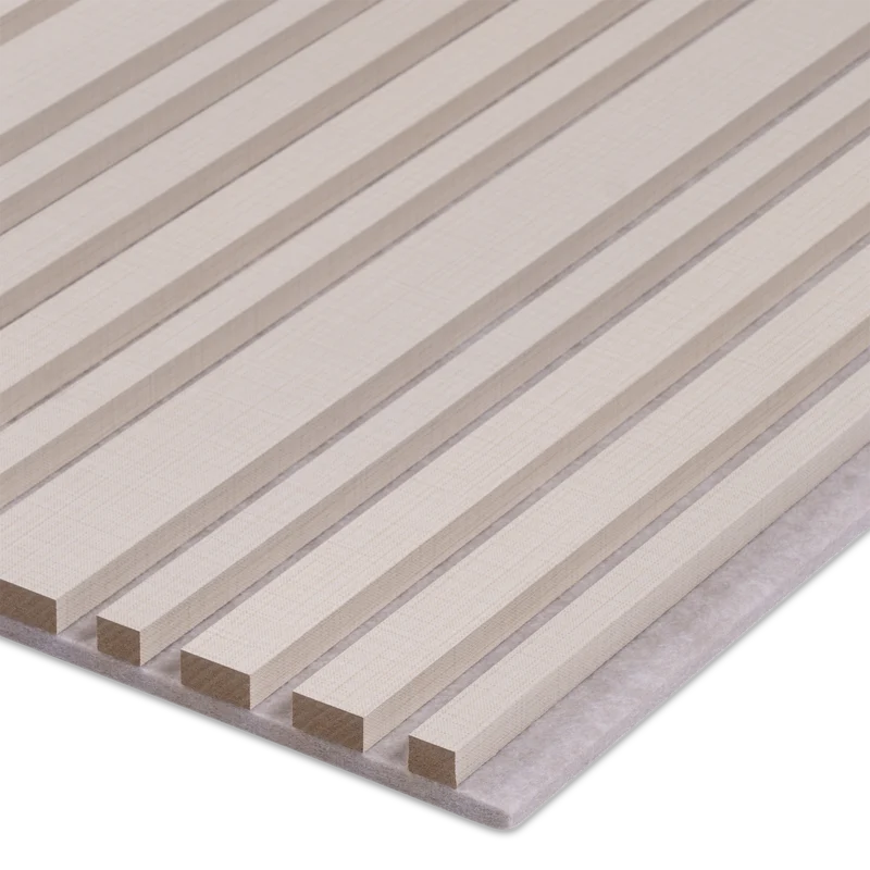 Akoestisch wandpaneel 260cm · 3-zijdig Linnen · Beige Alfa Special