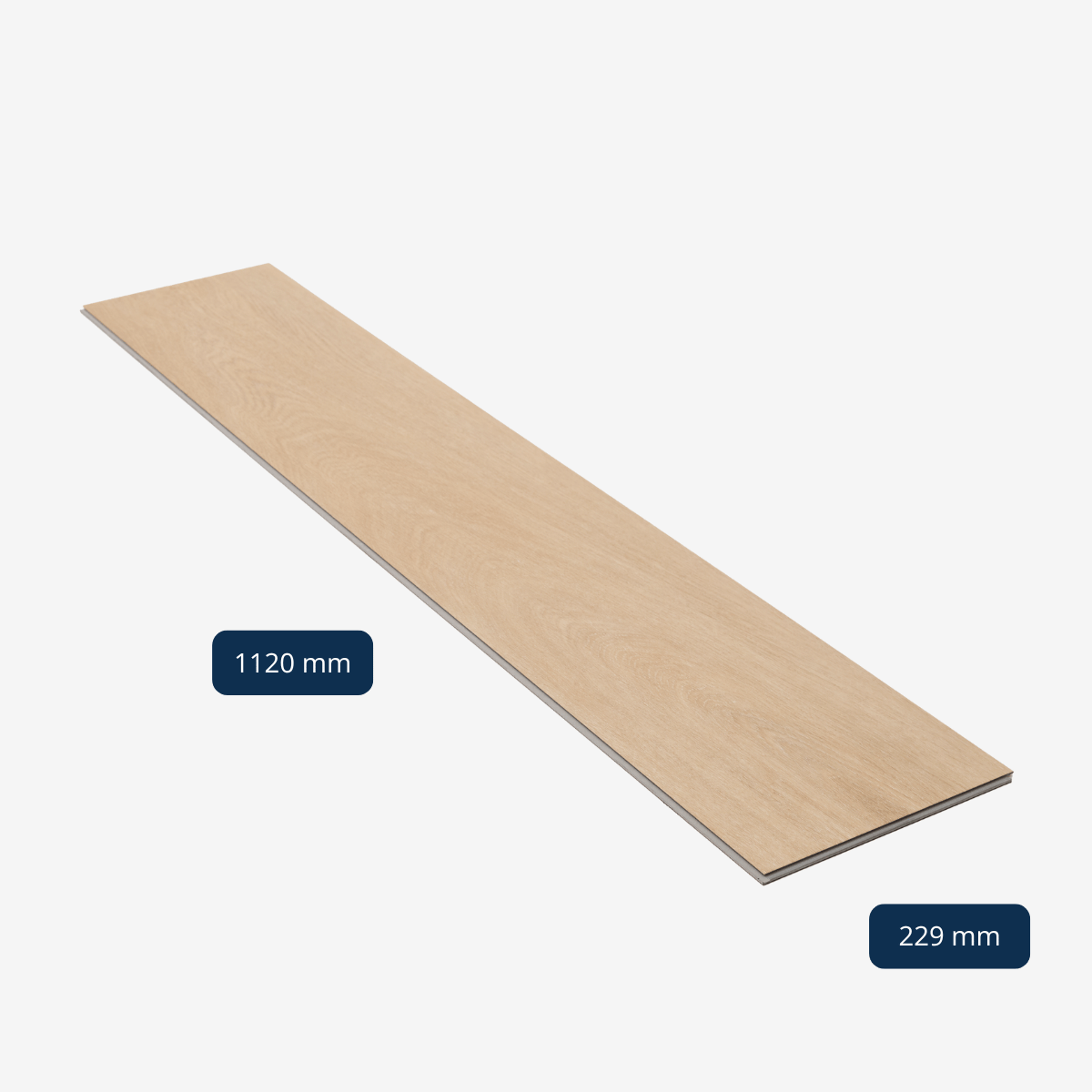 Klick-PVC mit integriertem Unterboden - Prenzlauer Eiche - Extrabreit