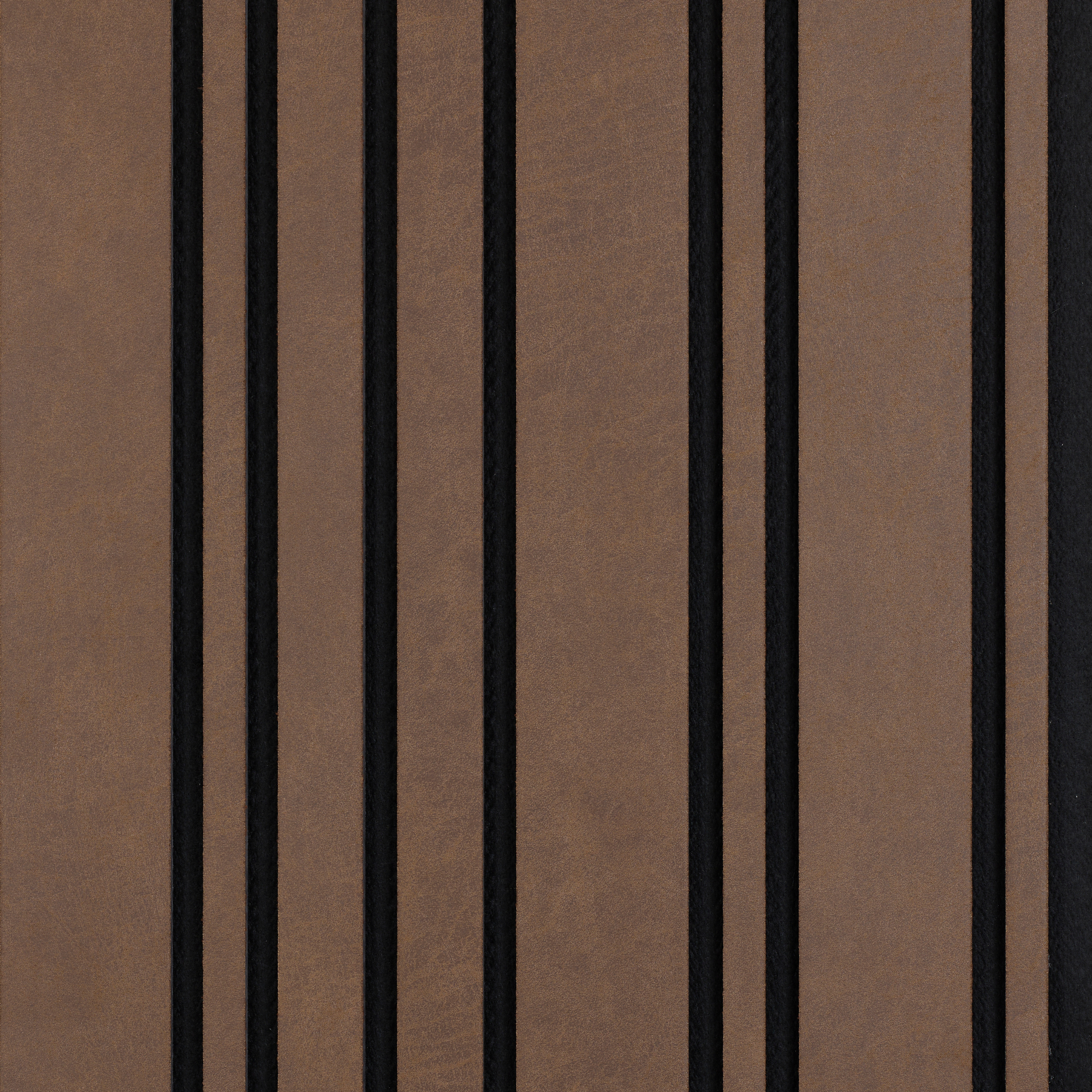 Panneau mural acoustique 280 cm - Vario - Cuir - Sienne