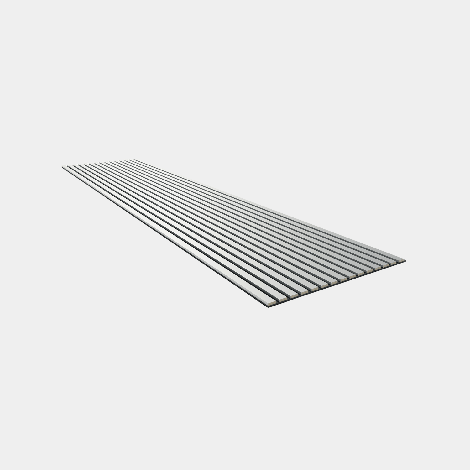 BLACK FRIDAY SPECIAL - Wandpaneel 260cm - Full Color - Zilvergrijs