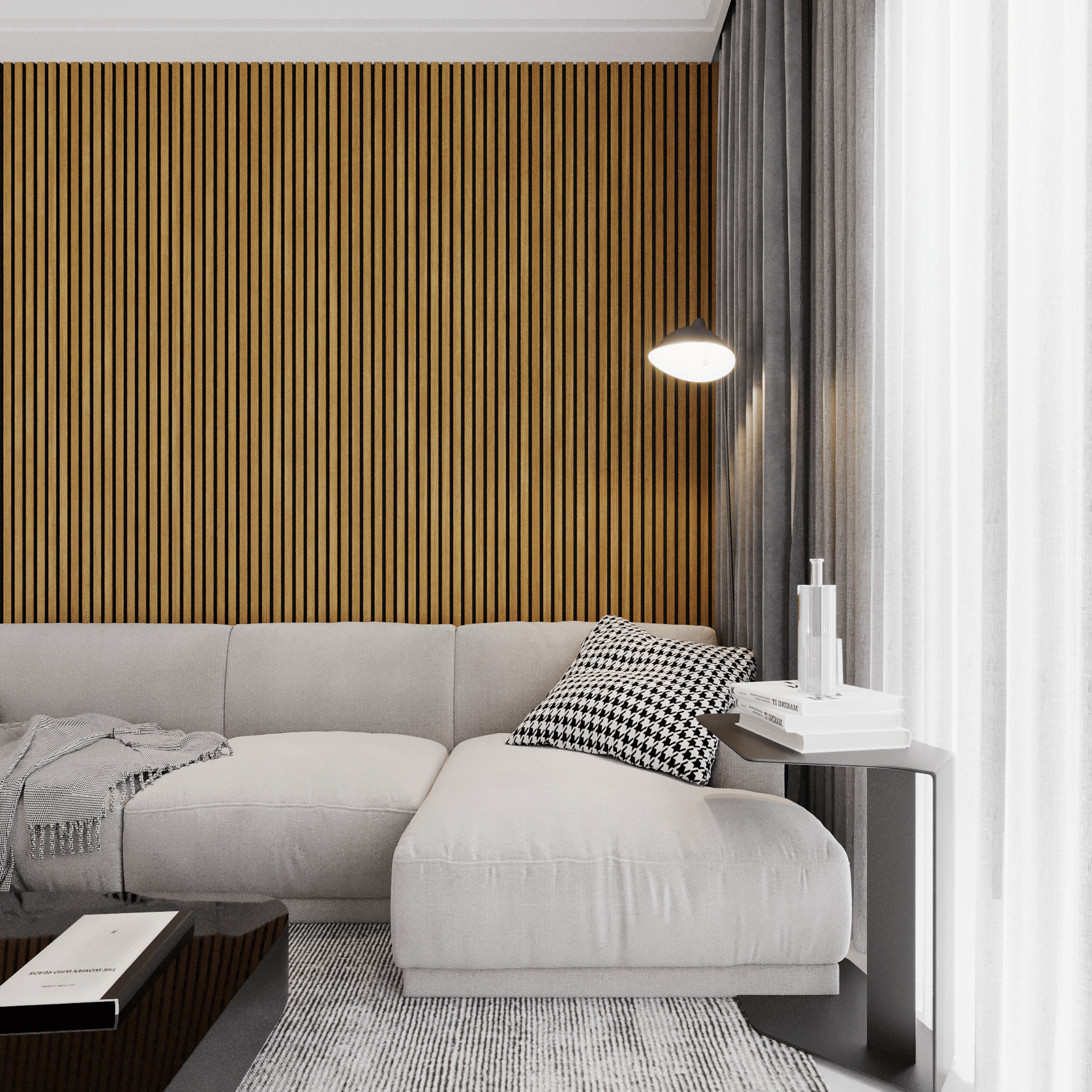 Wandpaneel 280 cm – Standard – Rustikale Eiche