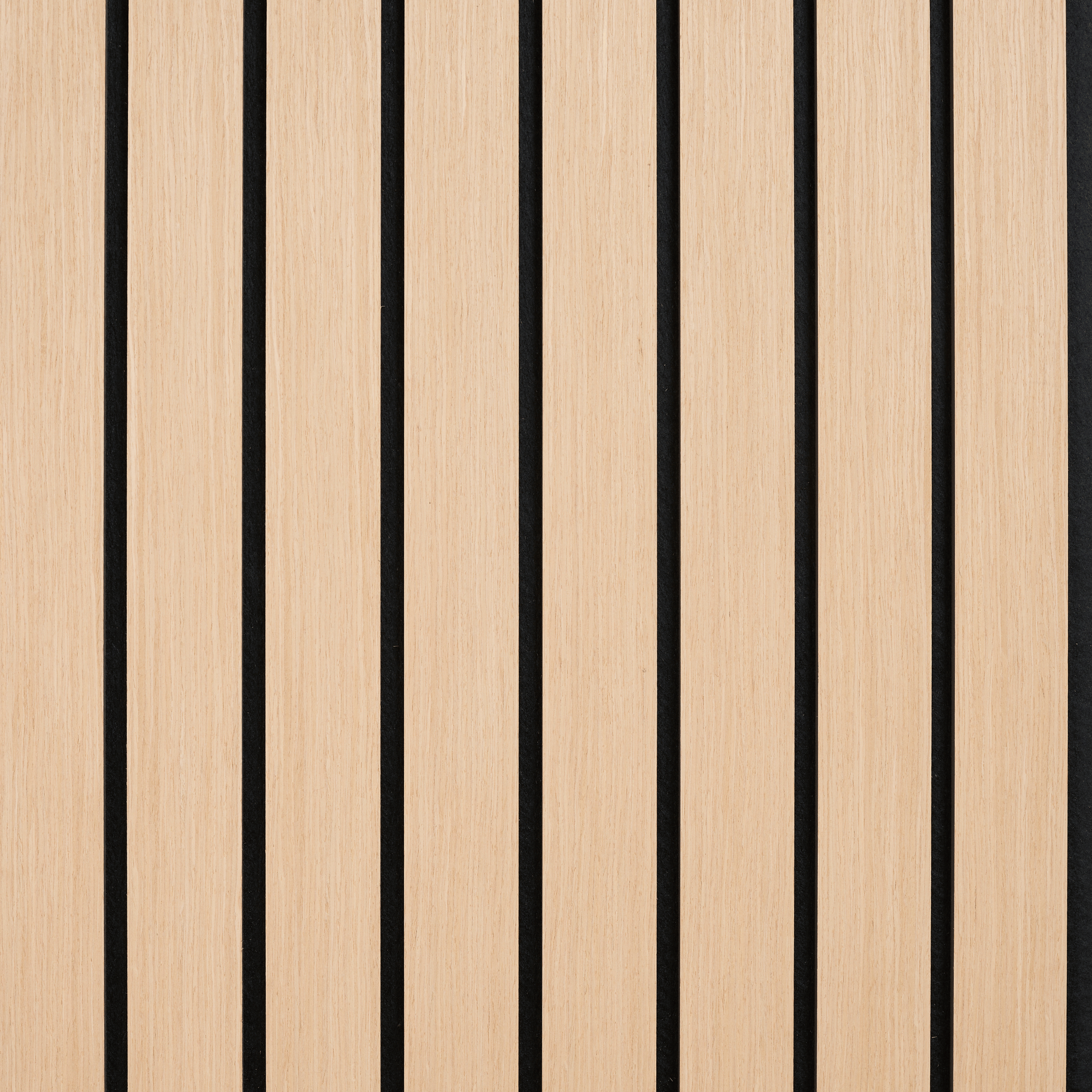 Akustikpaneele 280 cm – breit – helle Eiche