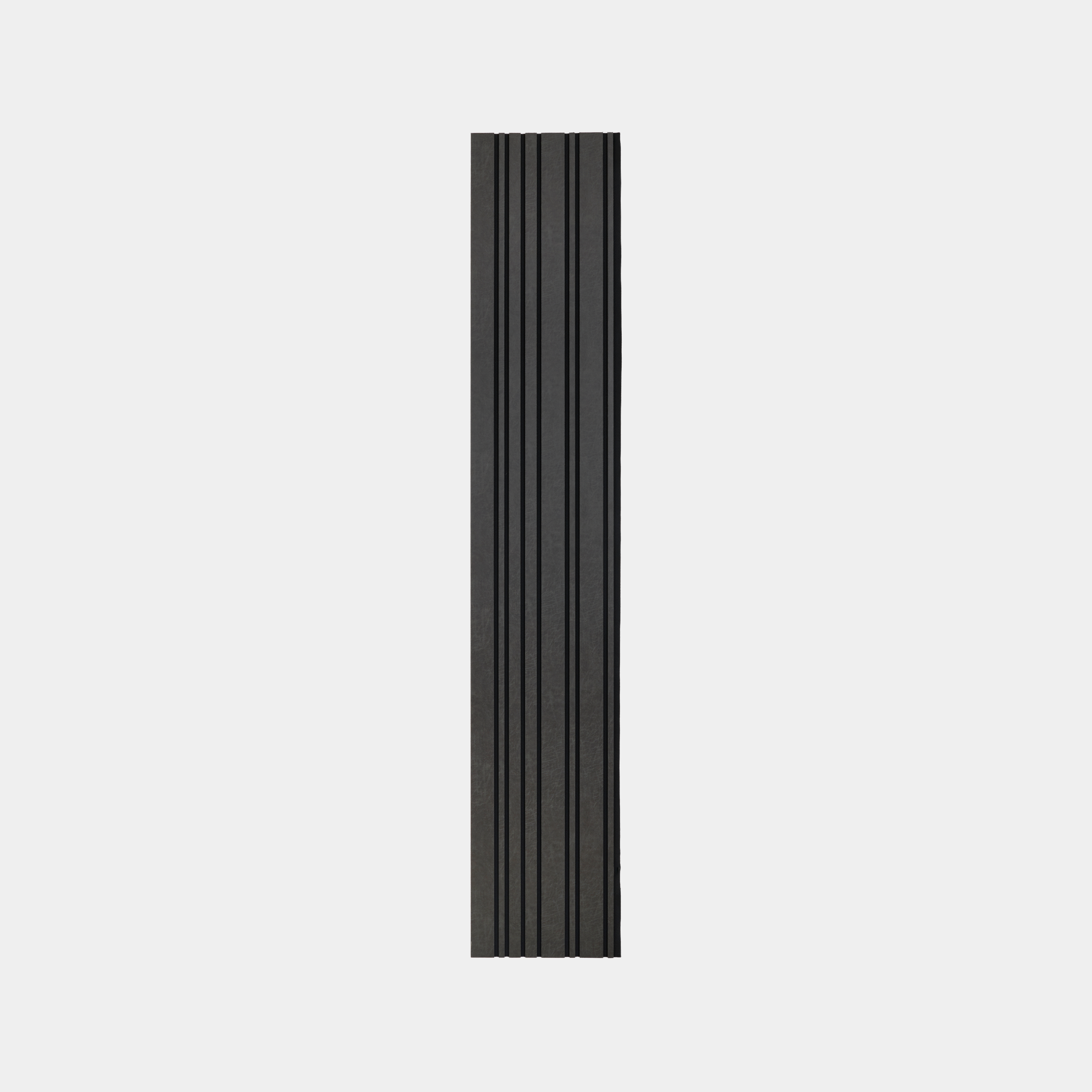 Akustikpaneele 280 cm - Vario - Leder - Dunkelgrau