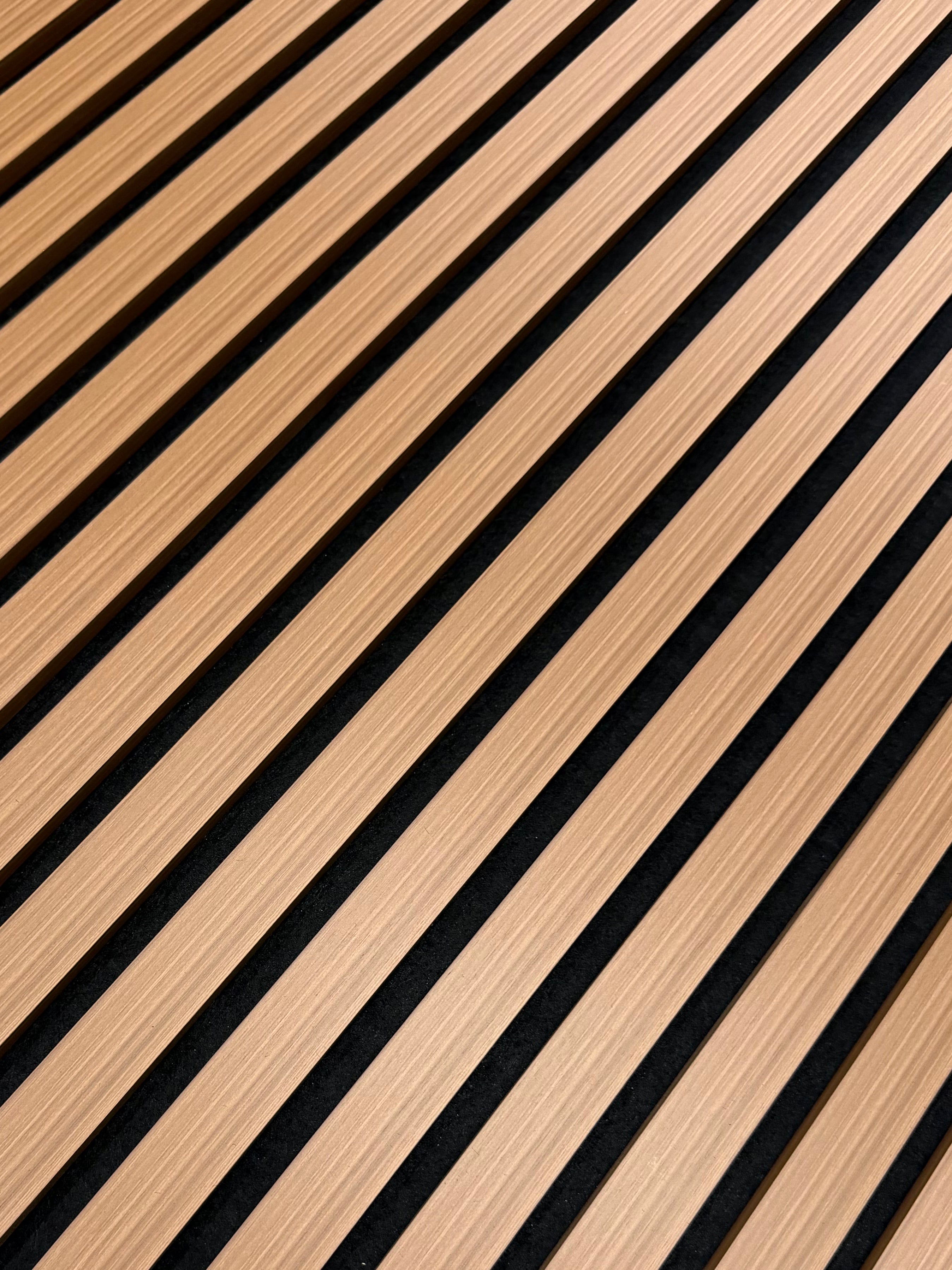 Akoestisch wandpaneel 260cm · 3-zijdig · Grand Oak