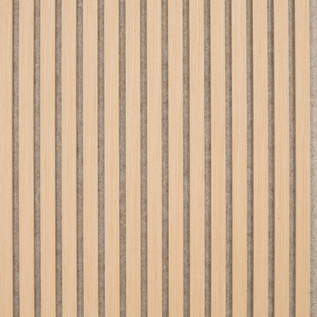Panneau mural 280cm - Standard - Chêne clair feutre gris