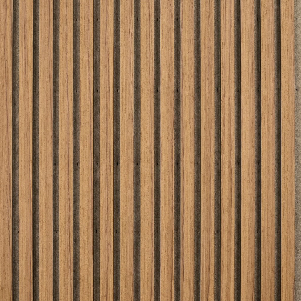 Panneau mural 280cm - Standard - Chêne clair feutre gris