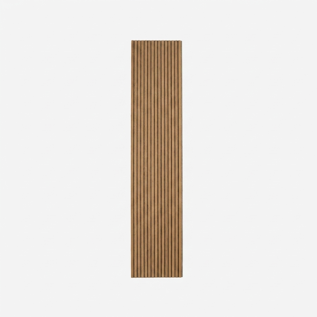 Wandpaneel 280 cm – Standard – Helle Eiche mit grauem Filz