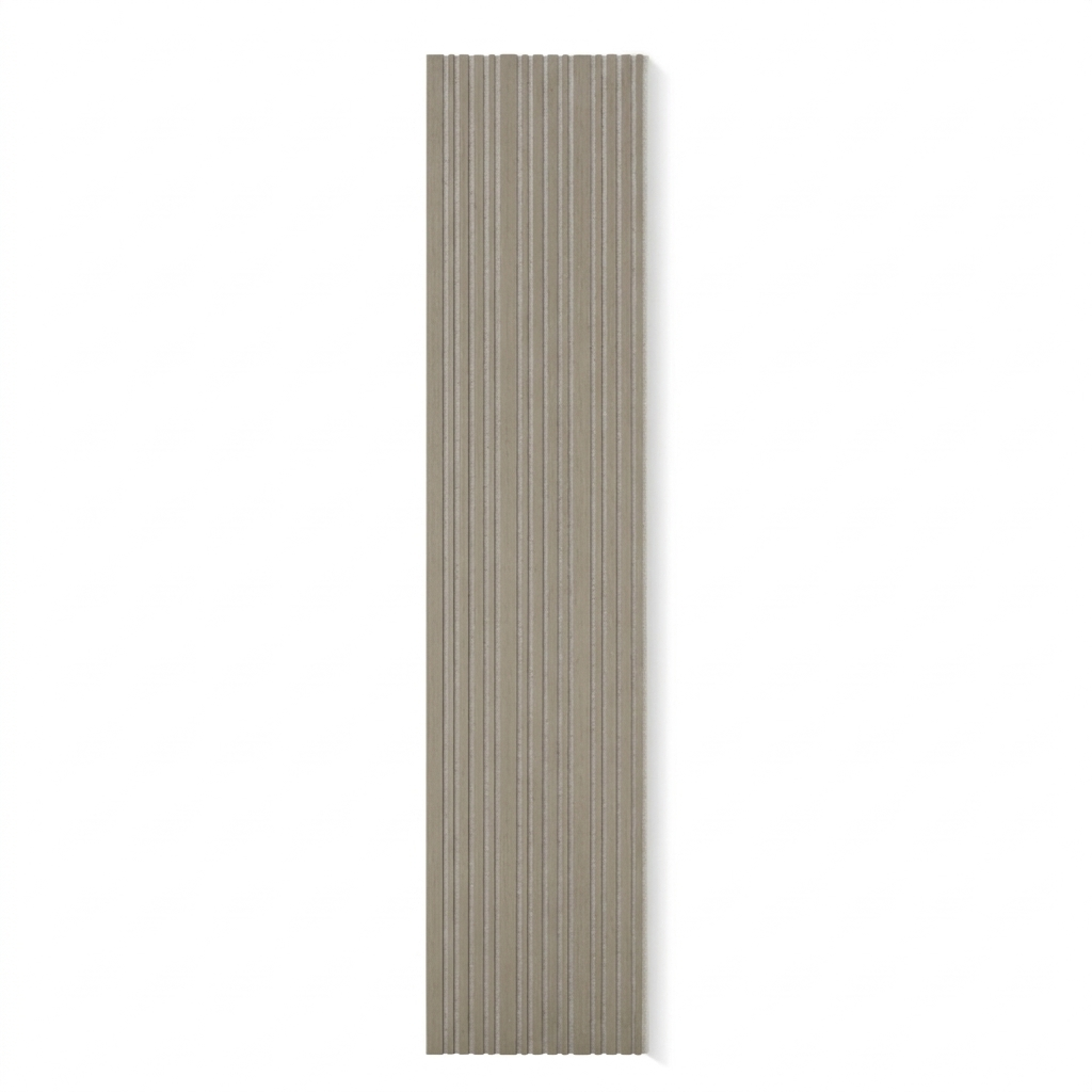 Akoestisch wandpaneel 260cm · 3-zijdig Linnen · Taupe Special