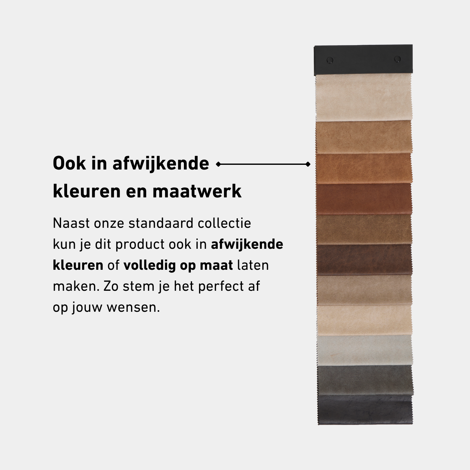 Akustikpaneele 280 cm - Standard - Leder - Tofee